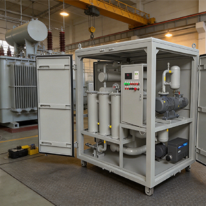 Transformer Oil Degassing Unit Installed for Power Transformer Maintenance in Pakistan